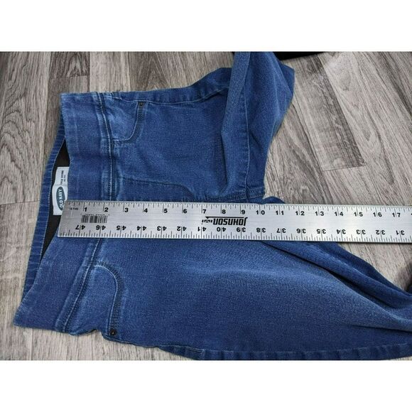 (3/$35) Old Navy Size 2 Short Super Skinny Mid Rise Pull On Stretchy Denim Jeans - Picture 9 of 10